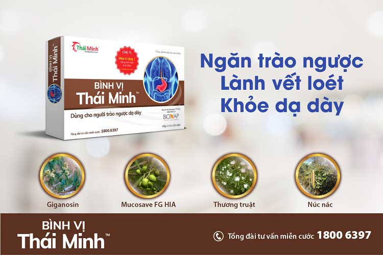 Bình vị Thái Minh- hỗ trợ điều trị viêm loét dạ dày hiệu quả 1