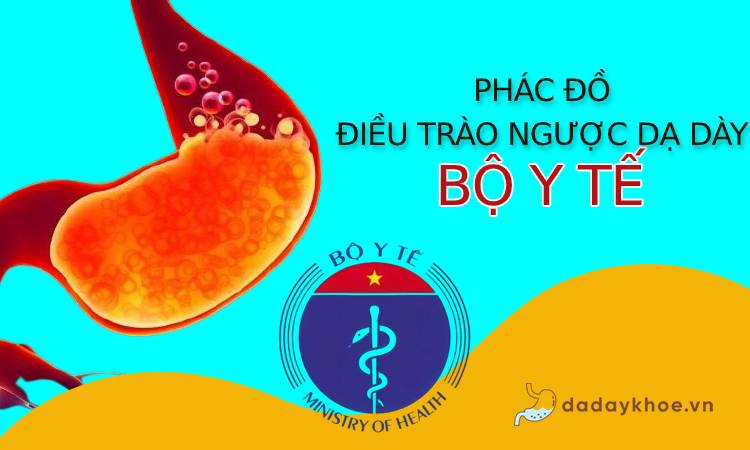 [Cập nhật] Phác đồ điều trị trào ngược dạ dày thực quản Bộ Y Tế