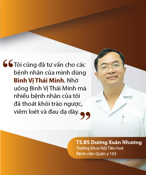 Chuyên gia nói về Bình Vị Thái Minh 1