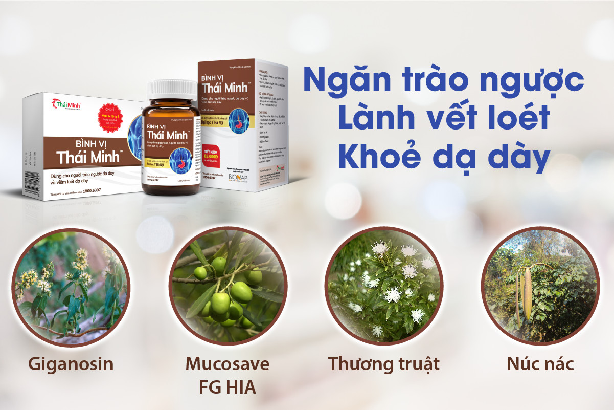 Bình Vị Thái Minh - Sản phẩm dành cho người trào ngược, viêm loét và đau dạ dày hàng đầu Việt Nam  2