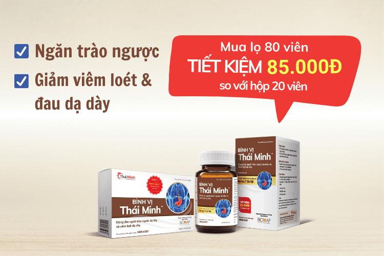 Bình Vị Thái Minh – Giải pháp cho người trào ngược và đau dạ dày 2