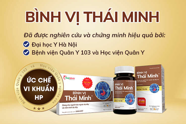 Bình Vị Thái Minh – Khắc tinh của trào ngược, viêm loét và đau dạ dày  2