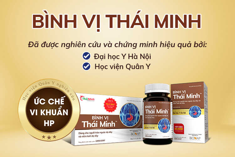 Bình Vị Thái Minh – Giải pháp cho người trào ngược dạ dày thực quản 2