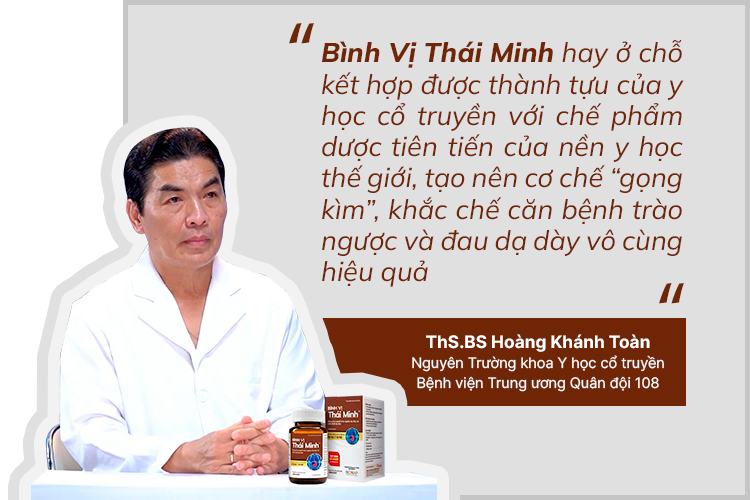 Bình Vị Thái Minh - Sản phẩm dạ dày hàng đầu Việt Nam được chuyên gia khuyên dùng 3